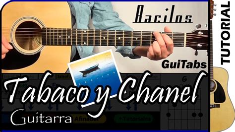 tabaco y chanel acordes para guitarra|tabaco y chanel guitar chords.